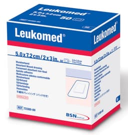 Leukomed Absorbent Wound Dressing 5Cm X 7.2Cm (1 Dressing Only)