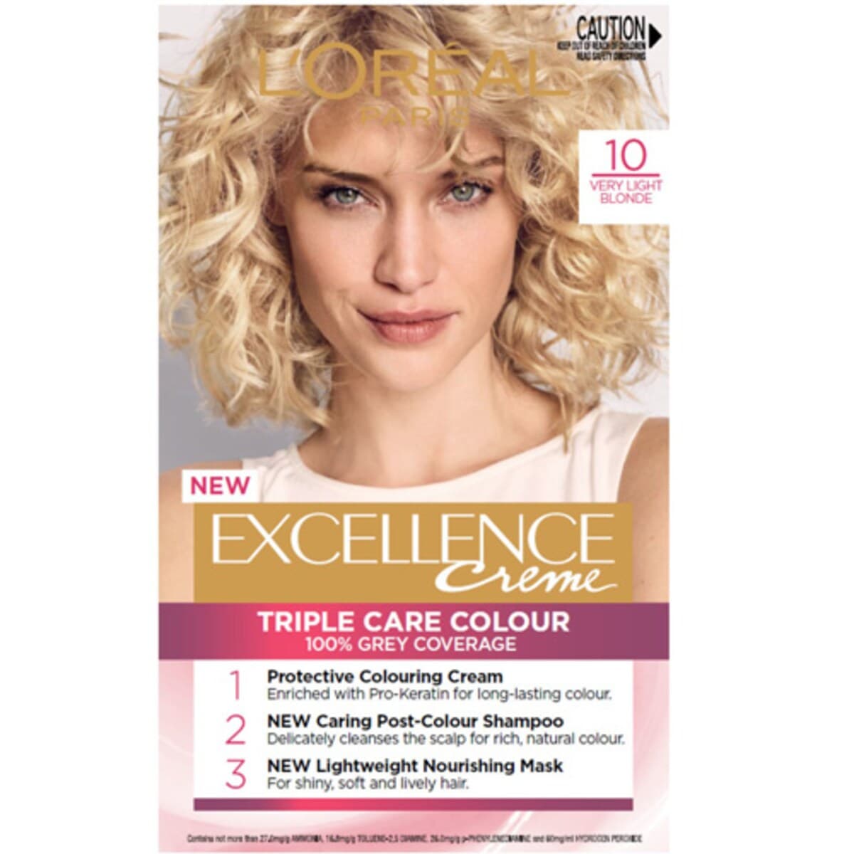 L'Oreal Excellence Creme 10 Very Light Blonde Hair Colour