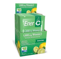 Ener-C 1000Mg Vitamin C Lemon Lime Flavour 12 Sachets