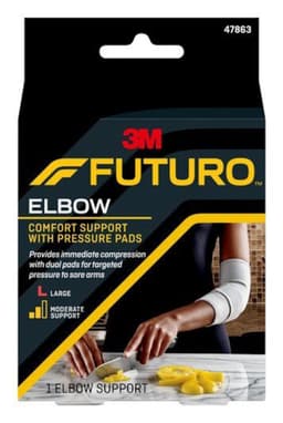 Futuro Comfort Elbow Support With Pressure Pads Large