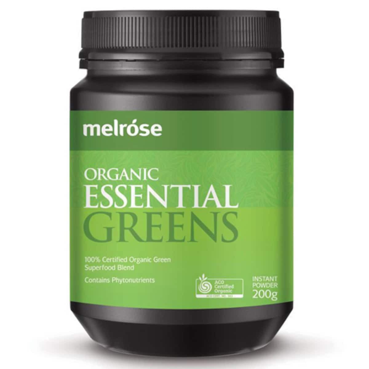 Thumbnail Melrose Organic Essential Greens 200G