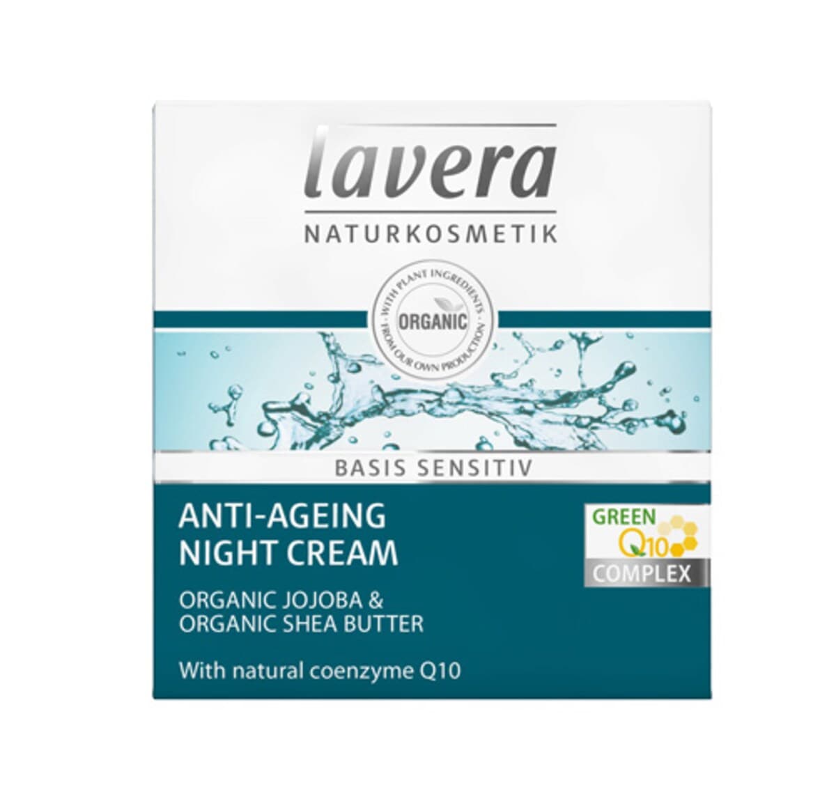 Lavera Basis Sensitiv Anti-Ageing Night Cream Q10 50Ml