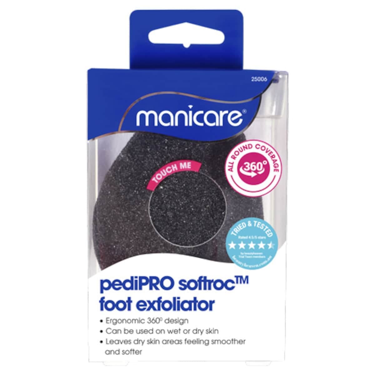 Manicare Pedipro Soft Roc Foot Exfoliator 1 Pack