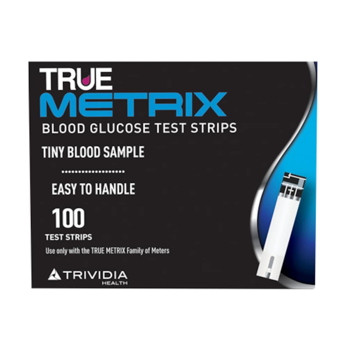 Thumbnail True Metrix Blood Glucose Test Strips 100 Pack