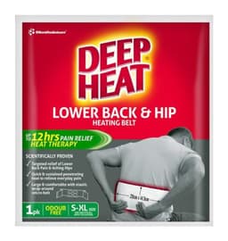 Deep Heat Lower Back & Hip Heat Therapy Belt Xl 1 Pack