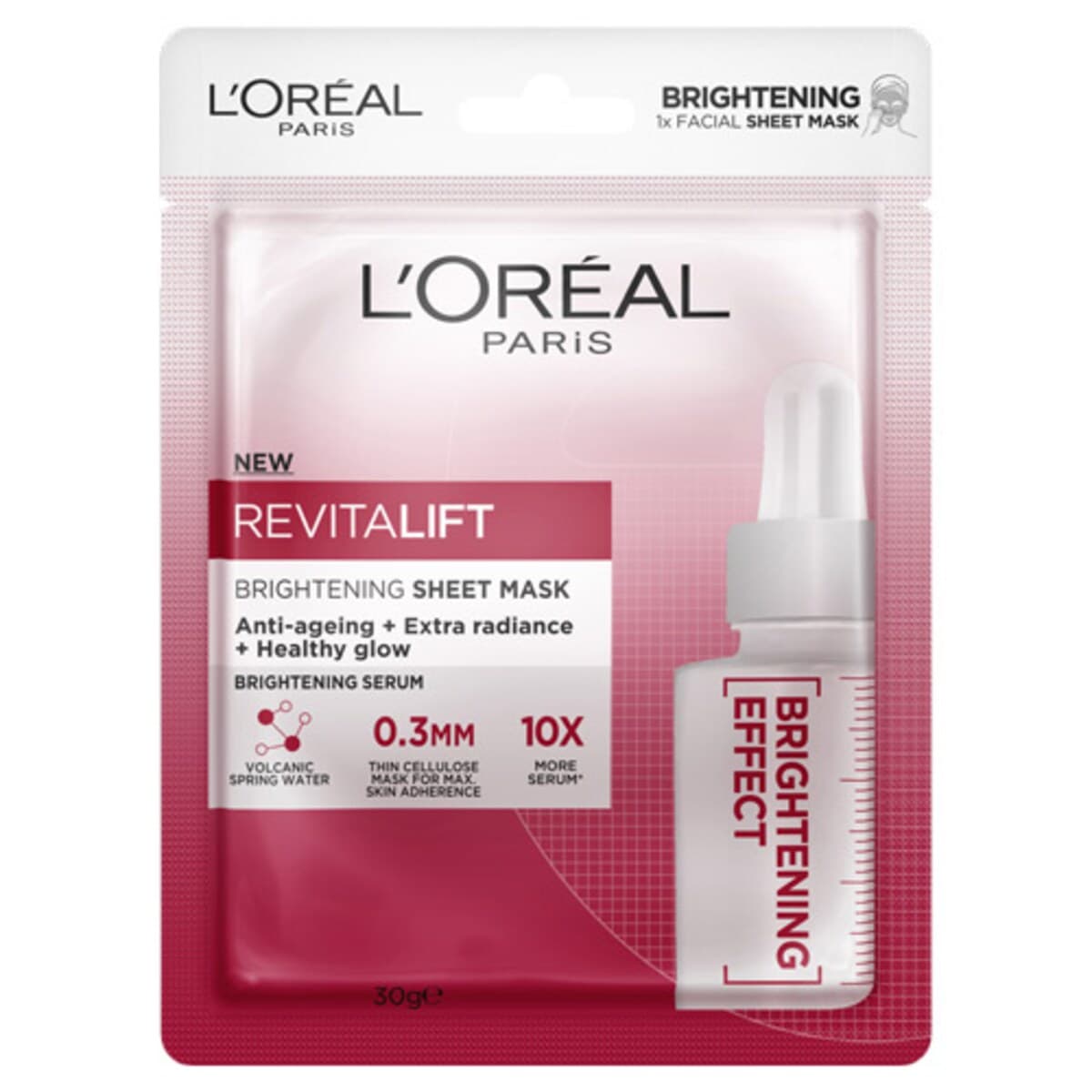 L'Oreal Revitalift Brightening Sheet Mask 30G