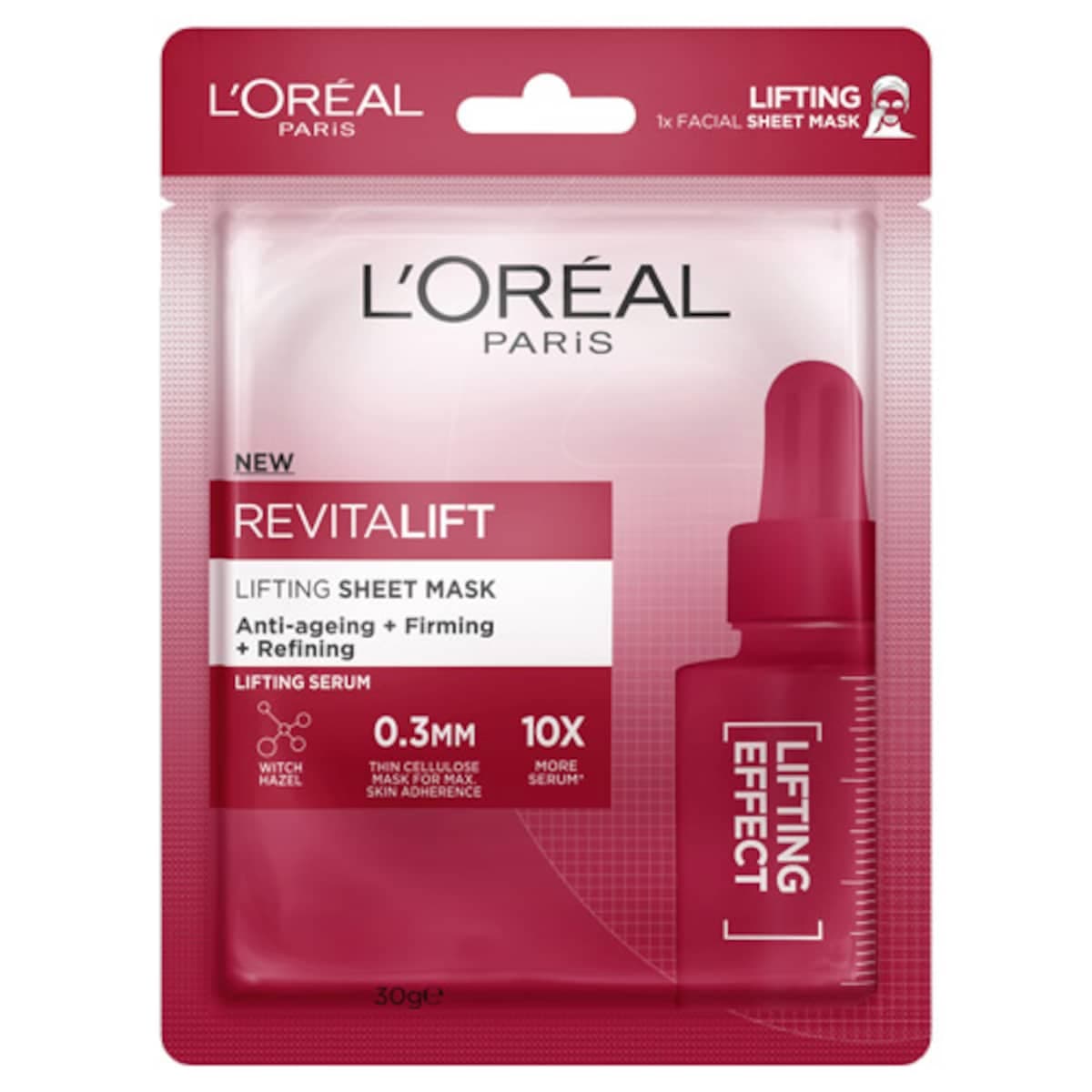 L'Oreal Revitalift Lifting Sheet Mask 30G