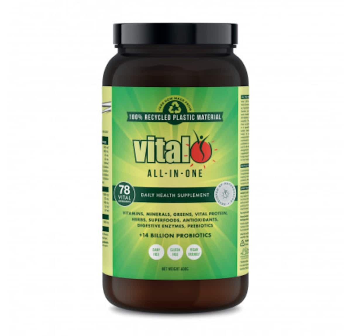 Vital All-In-One Daily Health Supplement Powder 600G