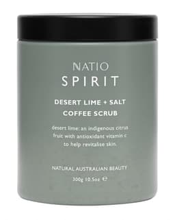 Natio Spirit Desert Lime + Salt Coffee Scrub 300G