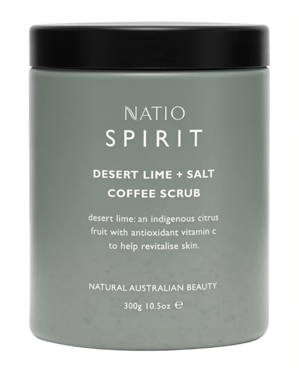 Thumbnail Natio Spirit Desert Lime + Salt Coffee Scrub 300G