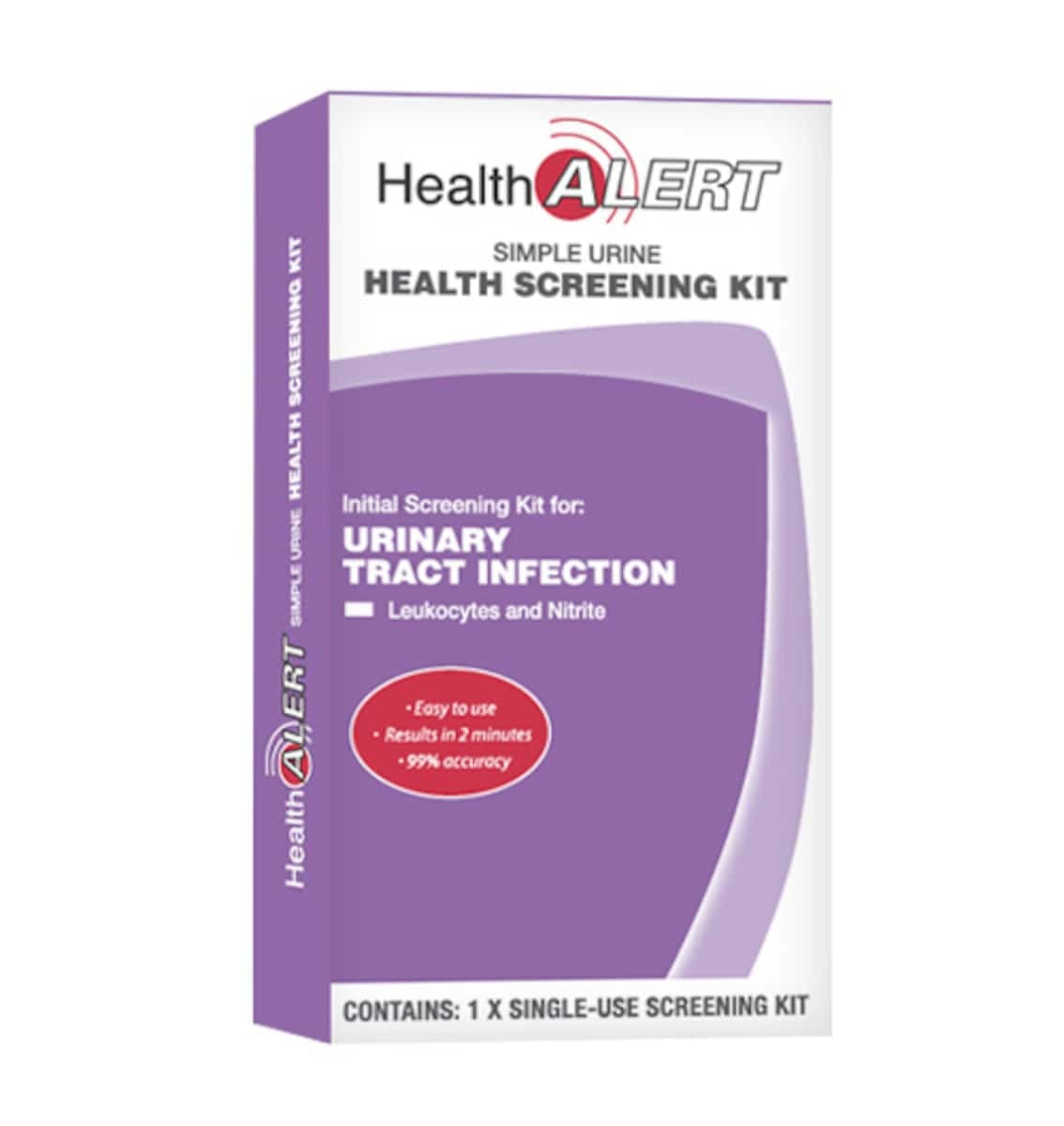 Thumbnail Health Alert Uti Health Screening Test Kit 1 Pack