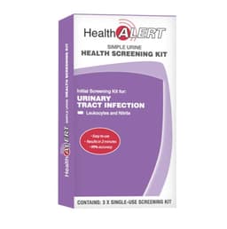 Health Alert Uti Health Screening Test Kit 3 Pack