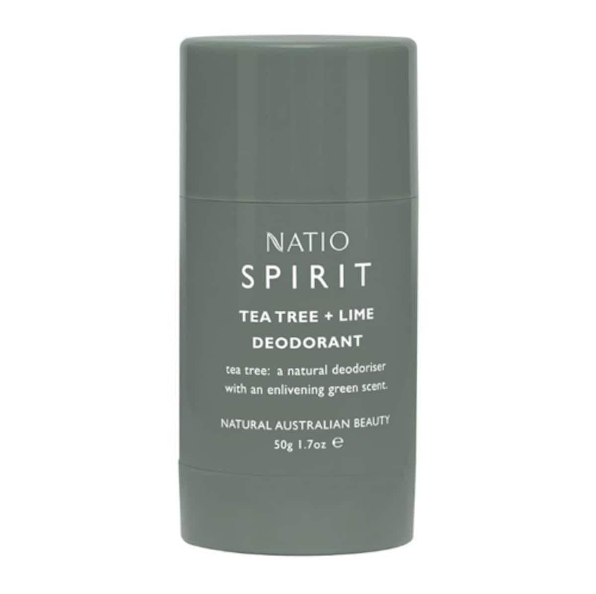 Thumbnail Natio Spirit Tea Tree + Lime Deodorant 50G