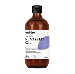 Melrose Organic Flaxseed Oil 500Ml