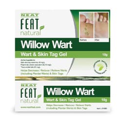 Neat Feat Natural Willow Wart Skin Tag & Wart Removal Gel 10G