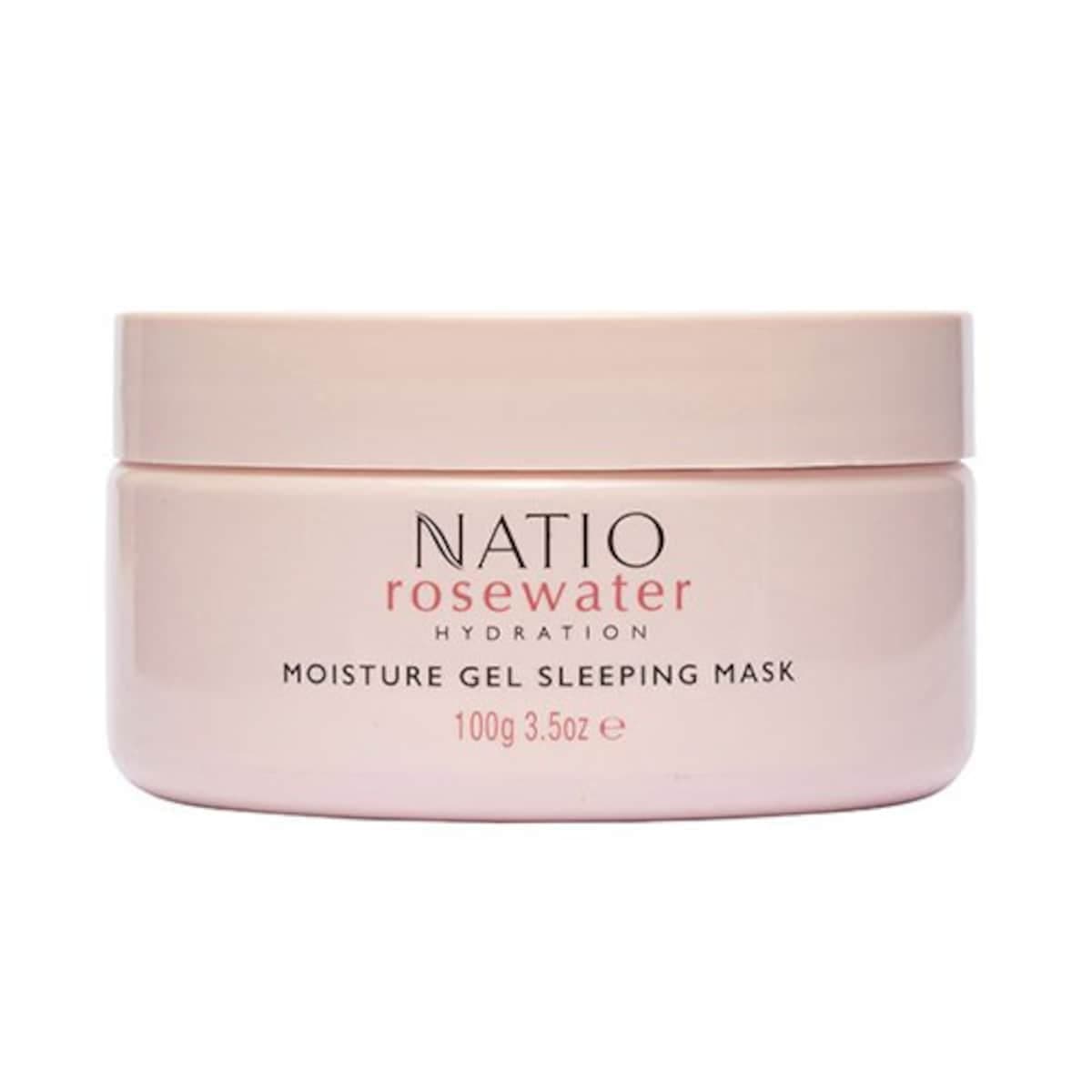 Thumbnail Natio Rosewater Hydration Moisture Gel Sleeping Mask 100G