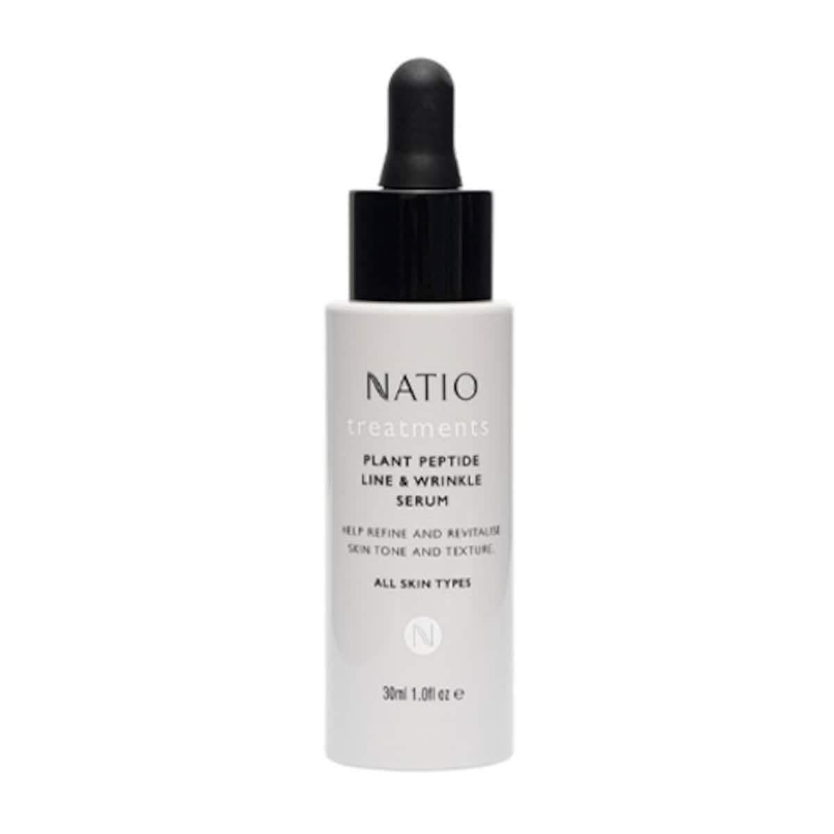 Thumbnail Natio Treatments Plant Peptide Line & Wrinkle Serum 30Ml