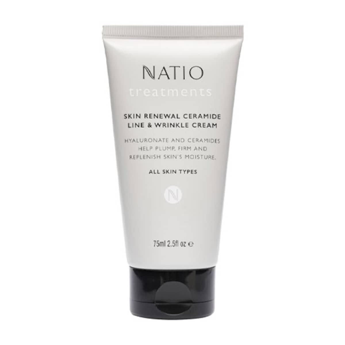 Natio Treatments Skin Renewal Ceramide Line & Wrinkle Cream 75Ml