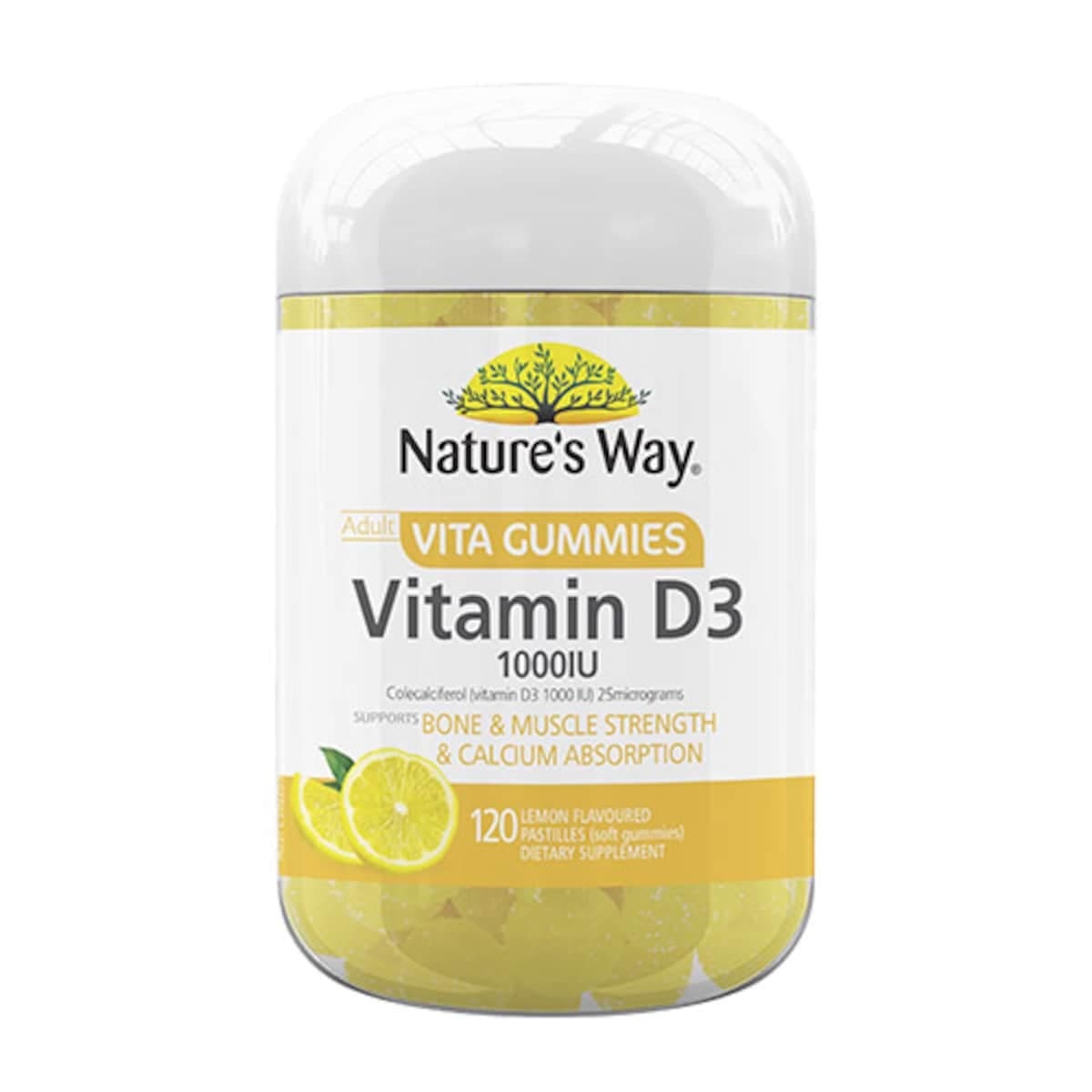 Natures Way Adult Vita Gummies Vitamin D3 1000Iu 120 Pack