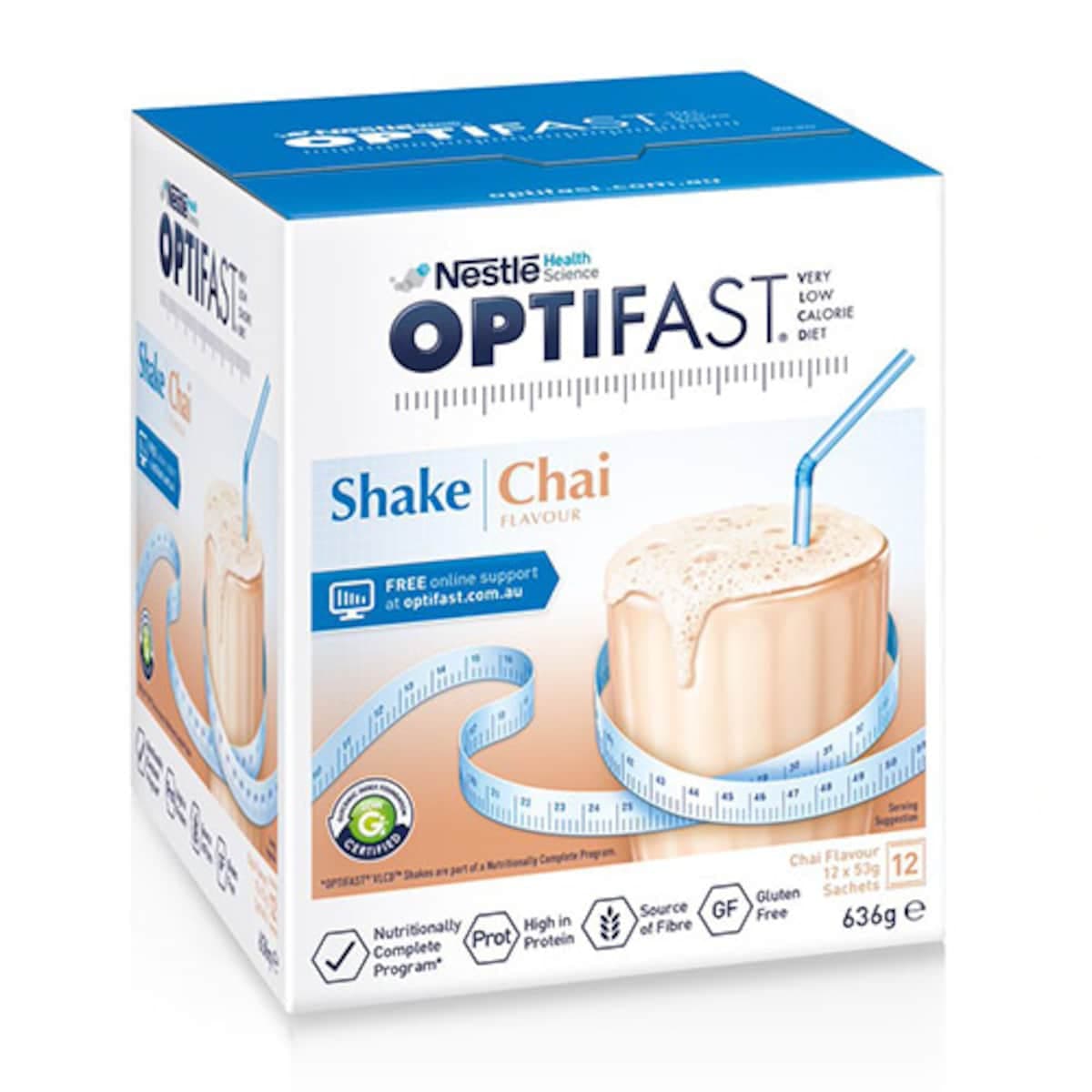 Optifast Vlcd Shake Chai 12 Serves