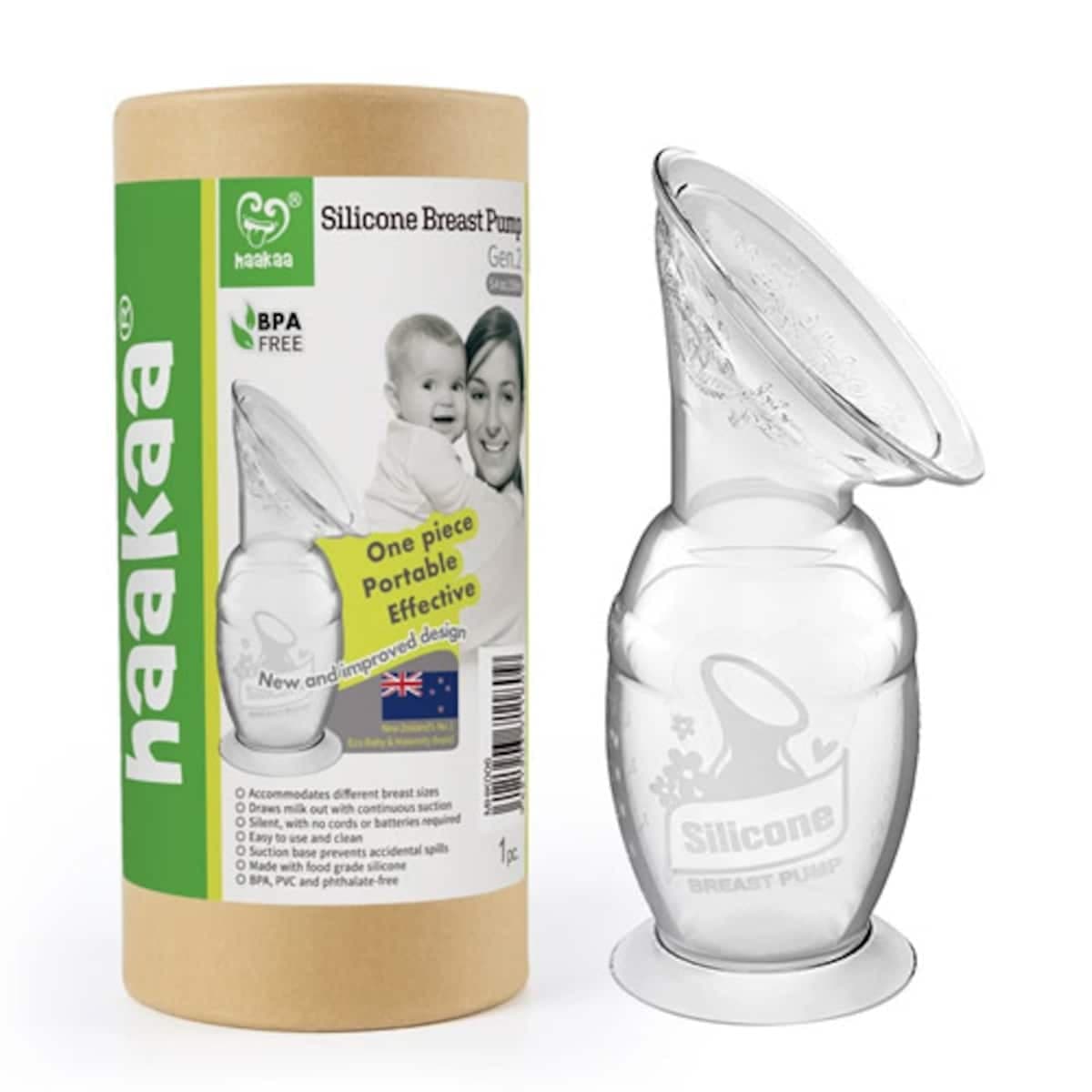 Thumbnail Haakaa Generation 2 Silicone Breast Pump With Suction Base 100Ml (Cap Sold Separately)