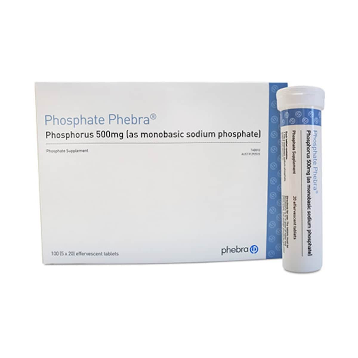 Phosphate Phebra 100 Effervescent Tablets