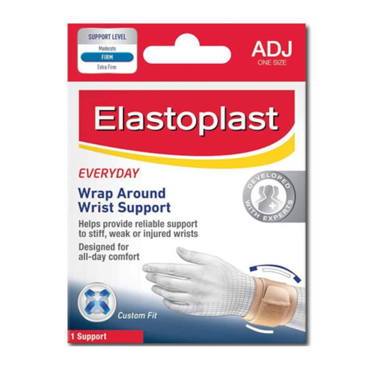 Thumbnail Elastoplast Everyday Wrap Around Wrist Support Adjustable 1 Pack