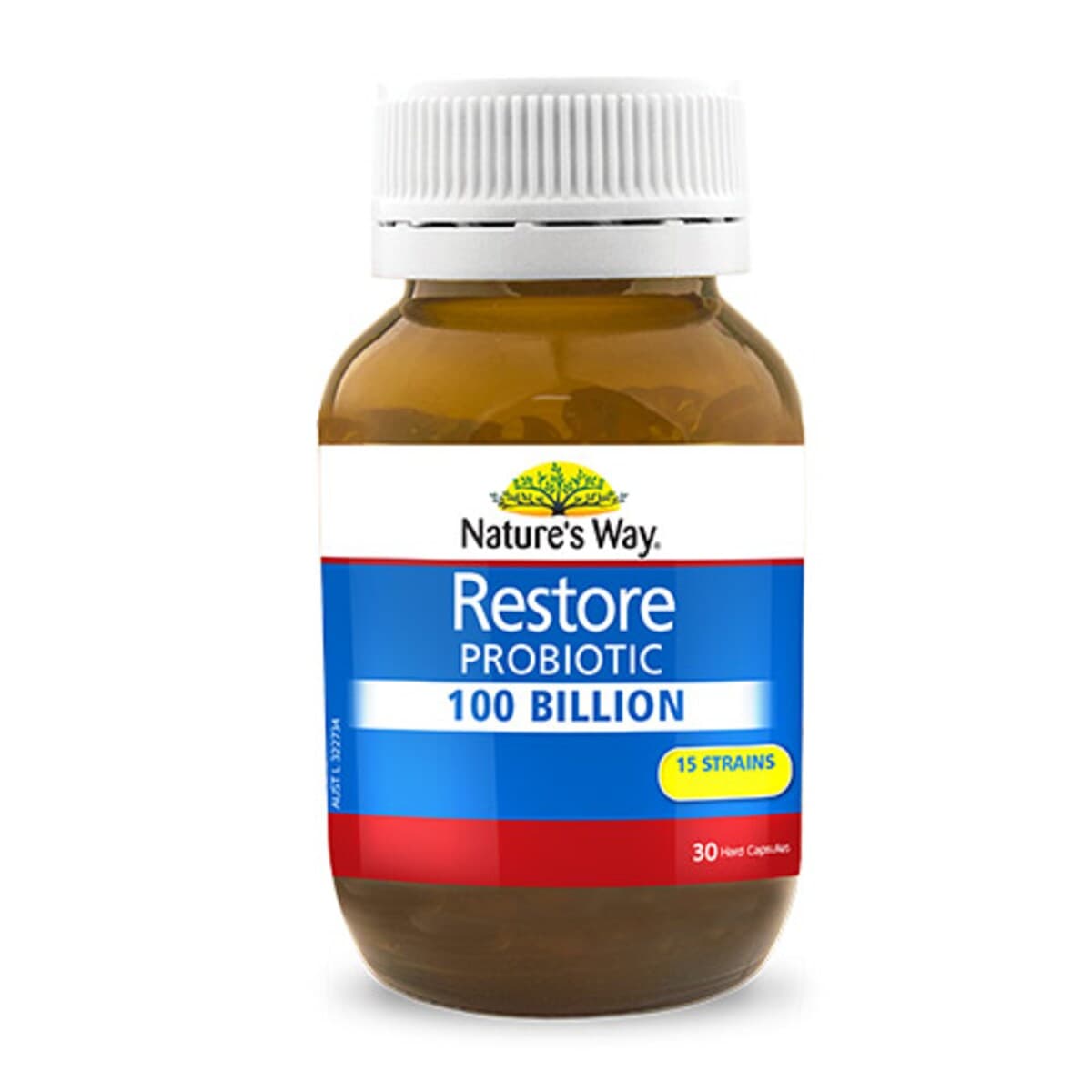 Thumbnail Natures Way Restore Probiotic 100 Billion 30 Capsules