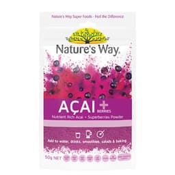 Natures Way Superfood Acai + Berries 50G