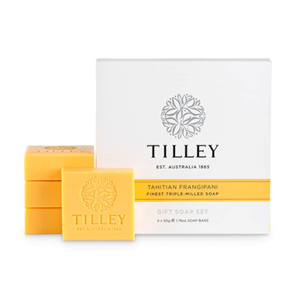 Thumbnail Tilley Guest Soap Tahitian Frangipani Pack 4 X 50G