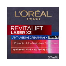 L'Oreal Revitalift Laser X3 Night Cream-Mask 50Ml