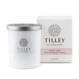 Tilley Scented Soy Candle Peony Rose 240G