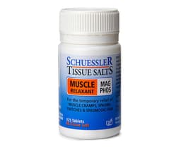 Schuessler Tissue Salts Mag Phos Muscle Relaxant 125 Tablets