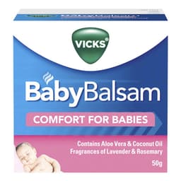 Vicks Babybalsam Decongestant Rub 50G