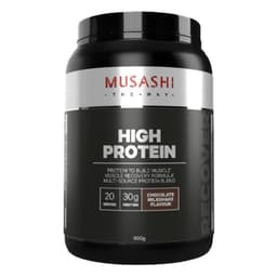 Musashi High Protein Powder Chocolate Milkshake 900G