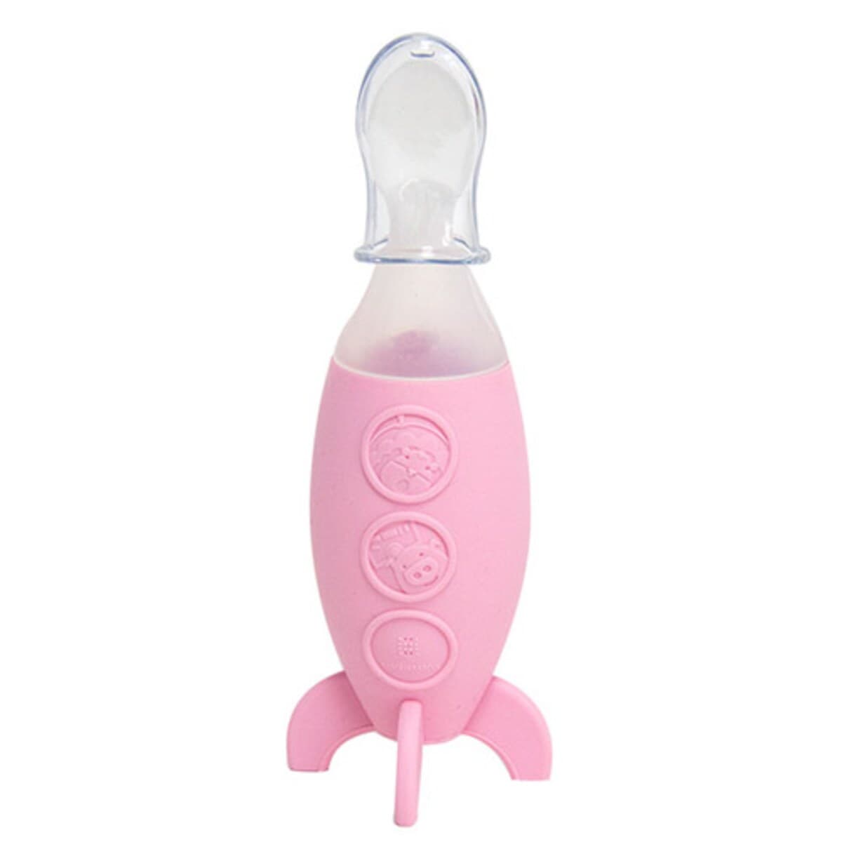 Marcus & Marcus Baby Feeding Spoon With Dispenser Pink