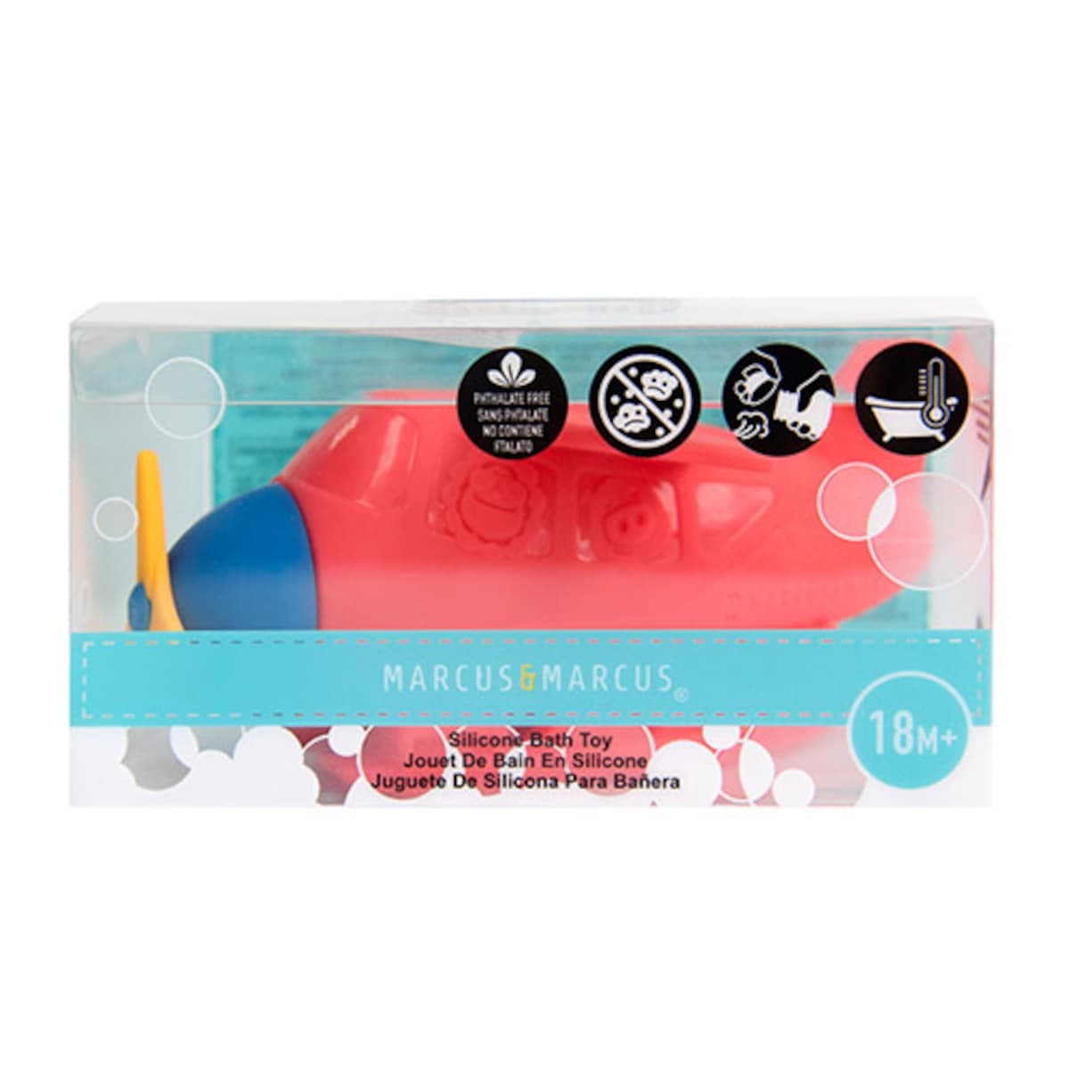 Marcus & Marcus Baby Silicone Bath Toy Sea Plane