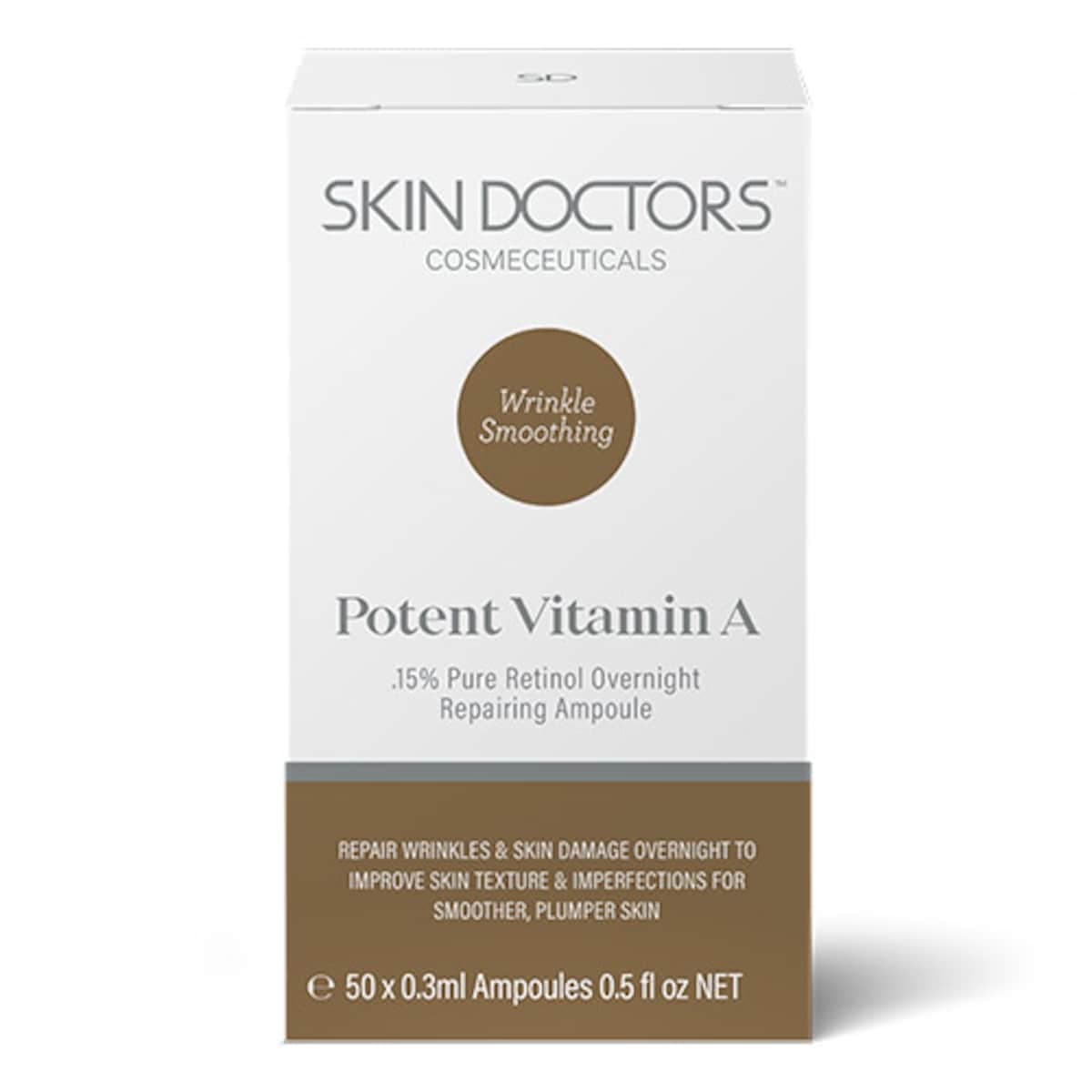 Skin Doctors Potent Vitamin A 50 X 0.3Ml Ampoules