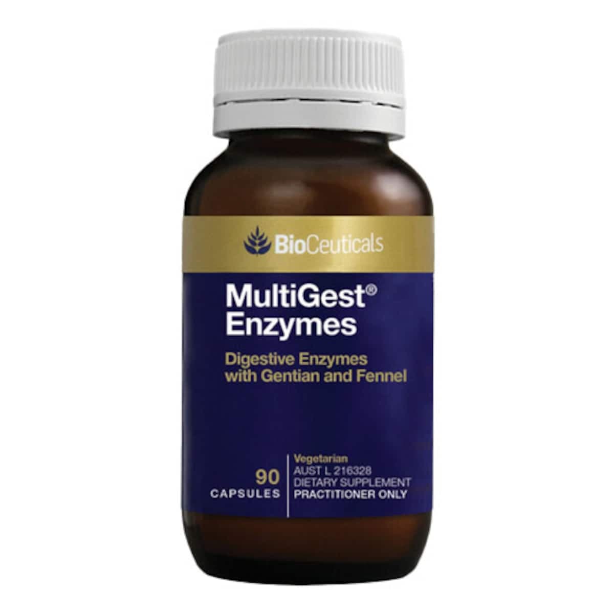 Bioceuticals Multigest Enzymes 90 Capsules