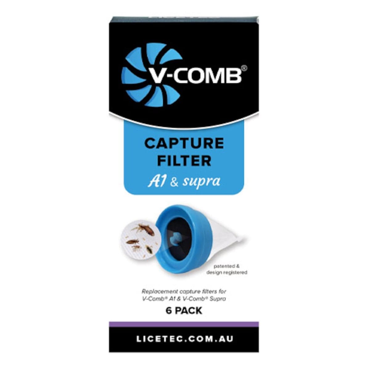 Licetec A1 & Supra Capture Filters 6 Pack