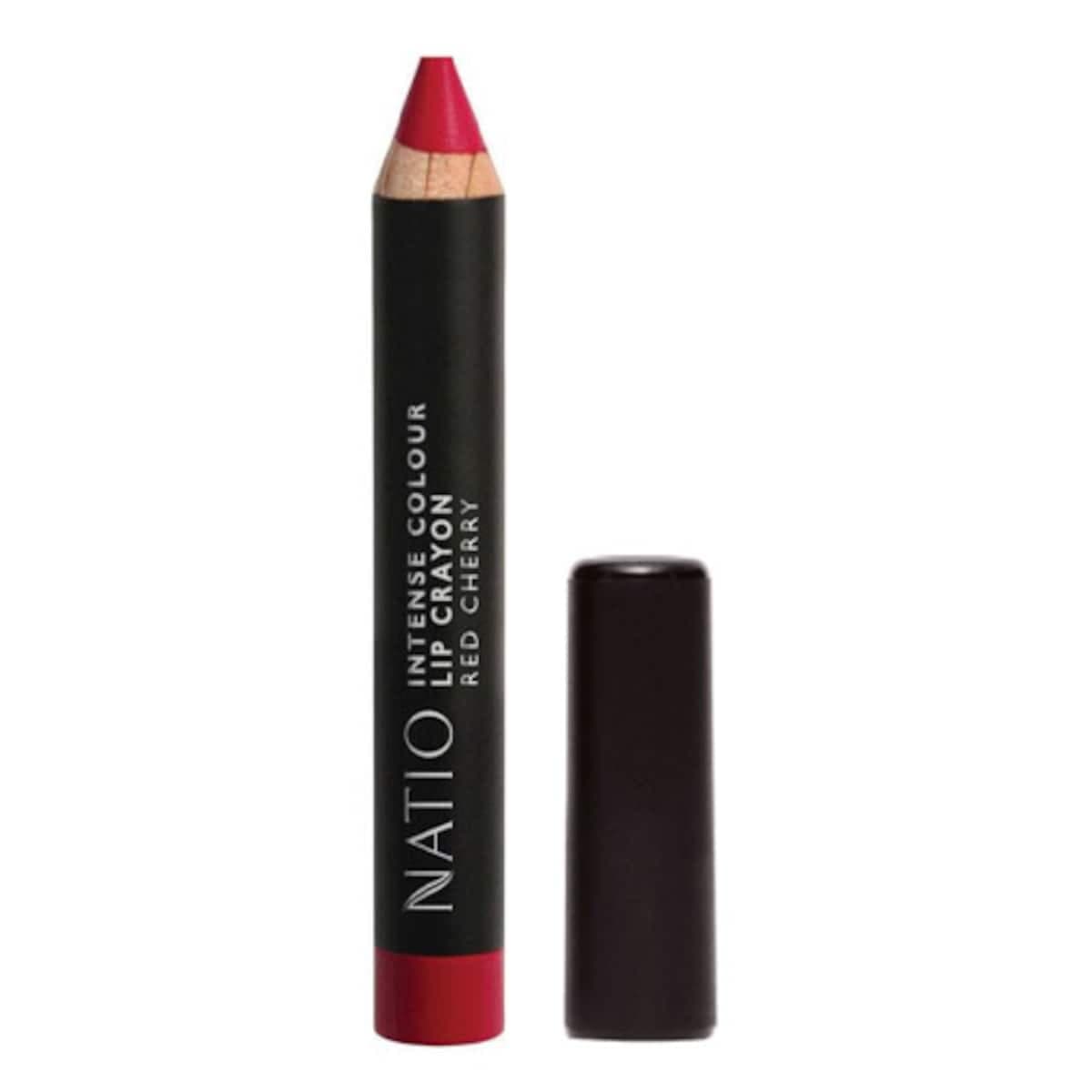 Natio Intense Colour Lip Crayon Red Cherry