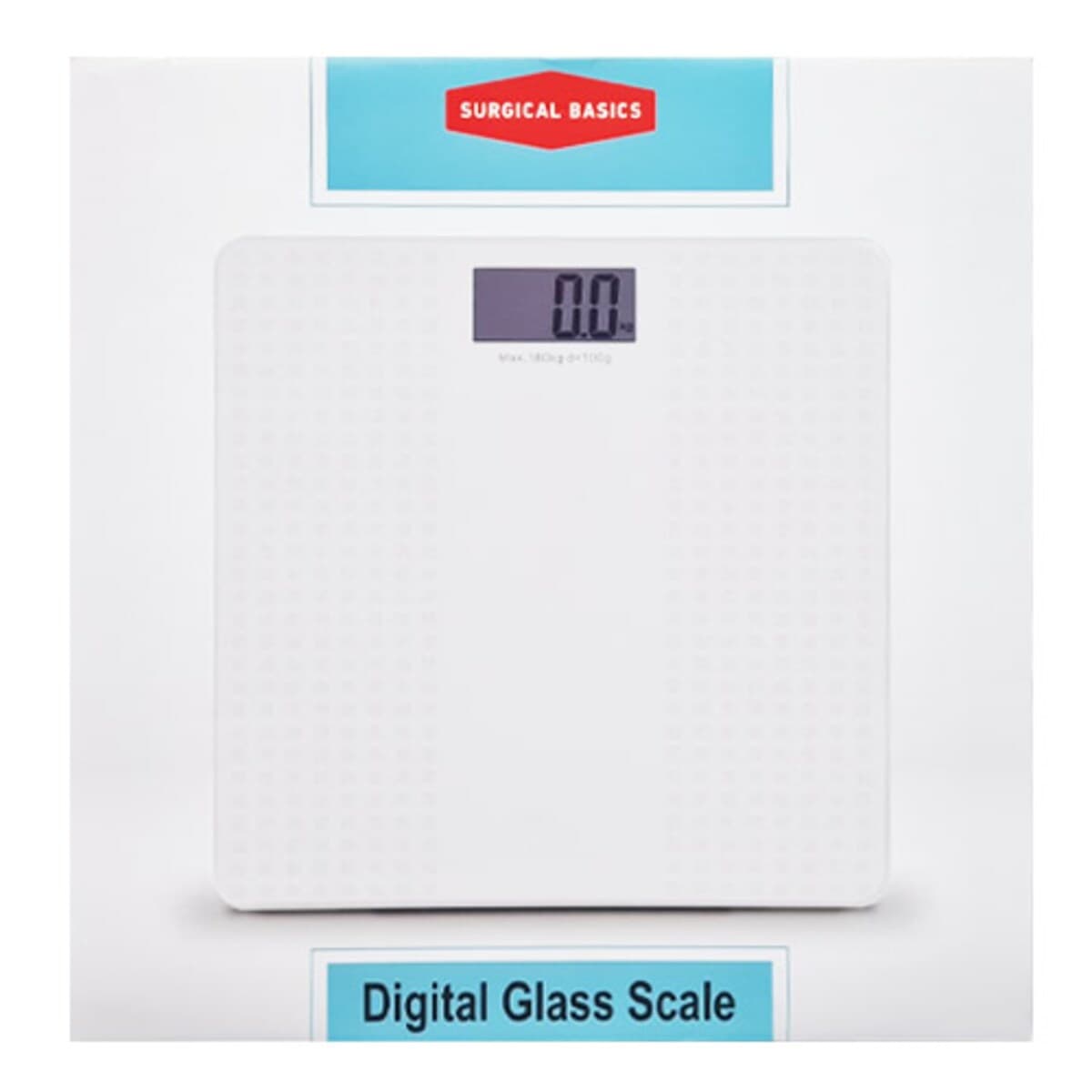 Surgical Basics Digital Anti-Slip Weighing Scale 180Kg