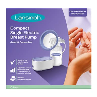 Lansinoh Compact Single Electric Breast Pump