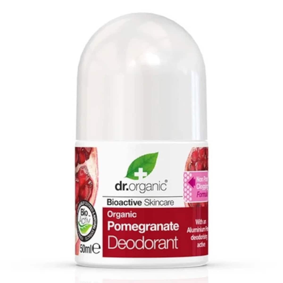 Thumbnail Dr Organic Pomegranate Deodorant Roll-On 50Ml