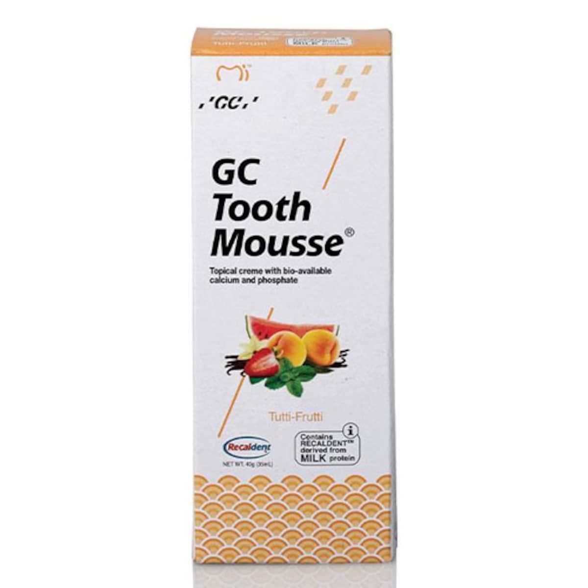 Gc Tooth Mousse Tutti Frutti Flavour 40G