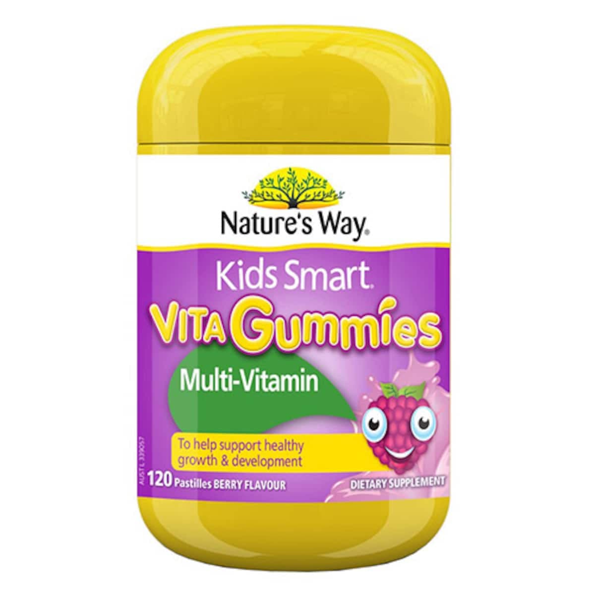 Natures Way Kids Smart Vita Gummies Multivitamin + Vegies 120 Pack