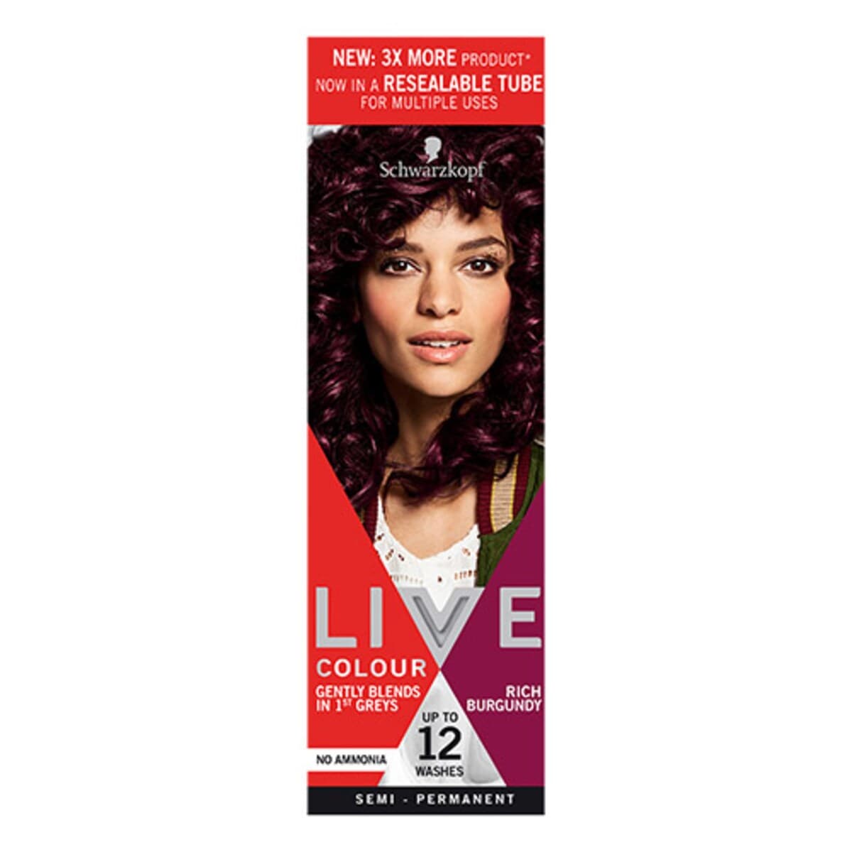 Schwarzkopf Live Colour Rich Burgundy 75Ml