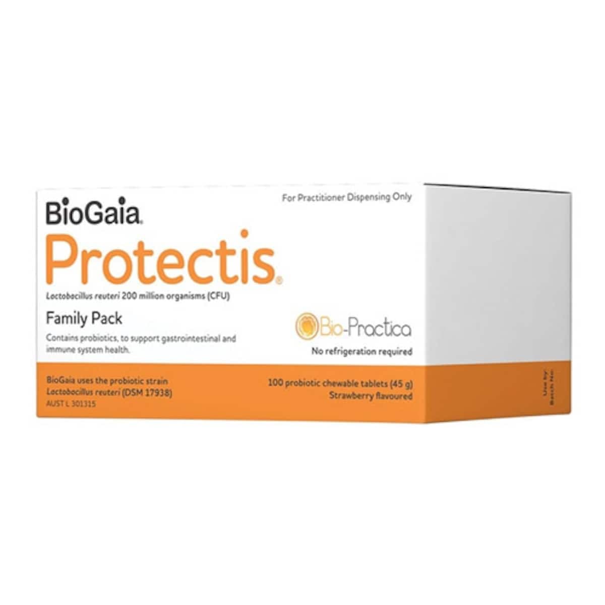 Bio-Practica Biogaia Protectis 100 Chewable Tablets