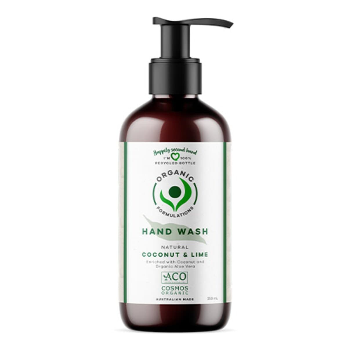 Organic Formulations Coconut & Lime Hand Wash 250Ml