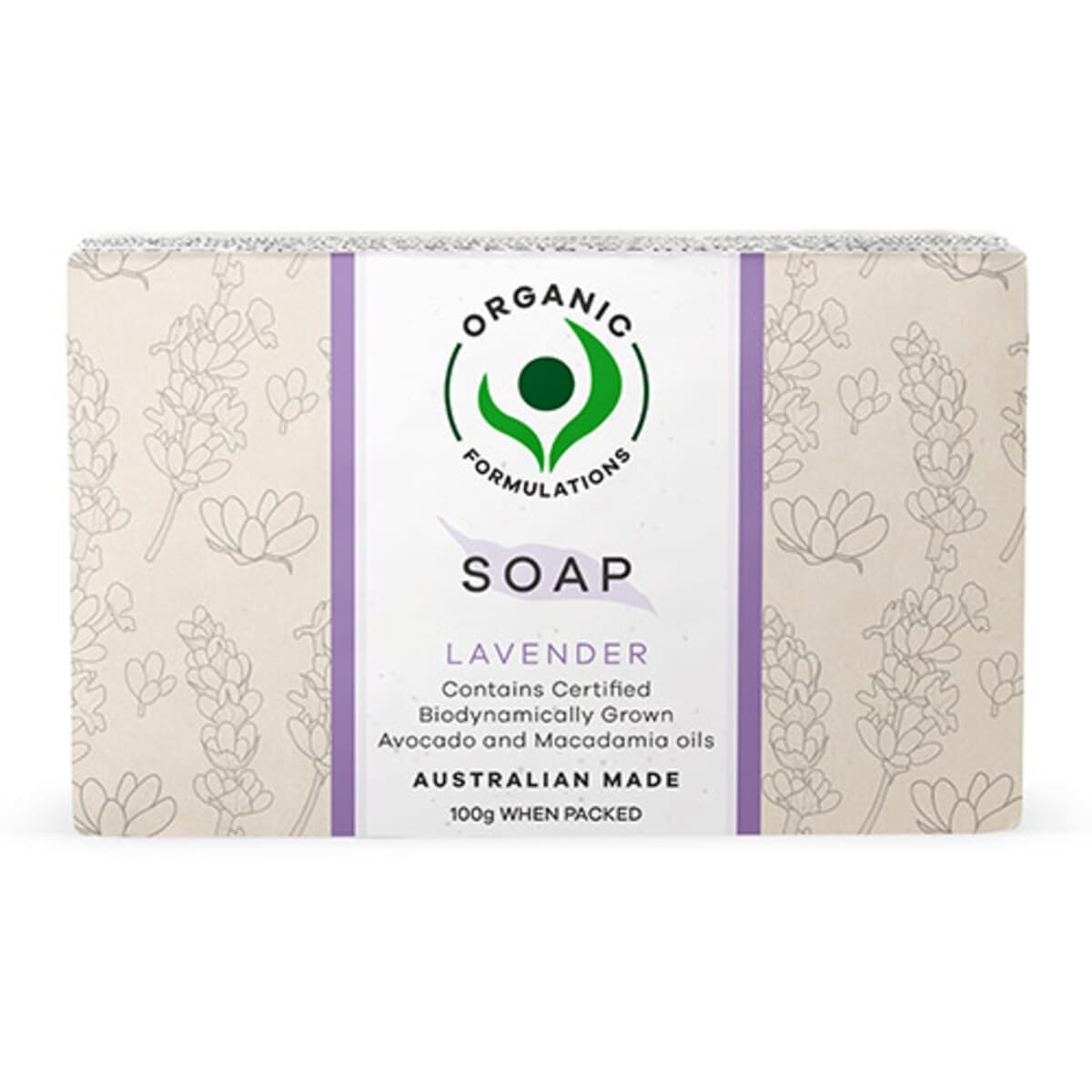 Thumbnail Organic Formulations Lavender Soap 100G